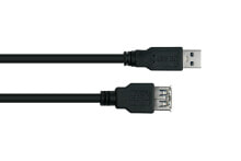 UK30P-ASA-010S - 1 m - USB A - USB A - USB 3.2 Gen 1 (3.1 Gen 1) - 5000 Mbit/s - Black