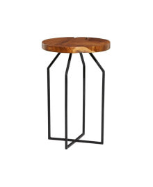 Rosemary Lane teak Wood Contemporary Accent Table