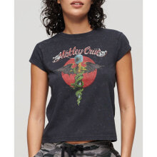 SUPERDRY Motley Crue Cap Band short sleeve T-shirt