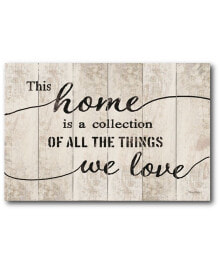 Courtside Market this Home Gallery-Wrapped Canvas Wall Art - 12