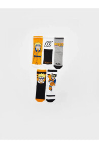 LCW Kids Naruto Desenli Erkek Çocuk Soket Çorap 5'li