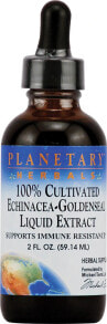 Эхинацея Planetary Herbals 100% Cultivated Echinacea-Goldenseal -- Эхинацея-Золототысячник --59 мл