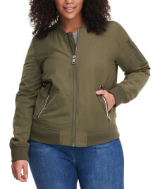 Levi's trendy Plus Size Melanie Bomber Jacket