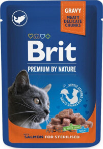 Brit BRIT CAT PREM.SALMON FOR STERILIZED 100G SASZETKA 111833 460