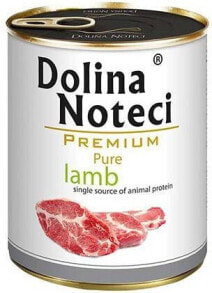 Купить влажные корма для собак Dolina Noteci: Dolina Noteci Dolina Noteci Pies Pure, jagnięcina puszka 800g