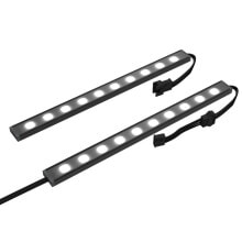 Smart LED Strips nZXT HUE 2 Underglow - Computer case light kit - Black - Gray - Multicolor - 20 mm - 200 mm - 8 mm