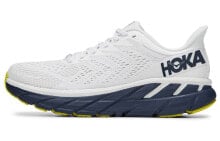 HOKA ONE ONE Clifton 7 低帮跑步鞋 女款 白蓝 / Кроссовки HOKA ONE ONE Clifton 7 1110509-BDBBI