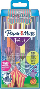 Paper Mate PAPER MATE Faserschreiber Flair Carn. Wonder 16er M 0.7 mm Blister