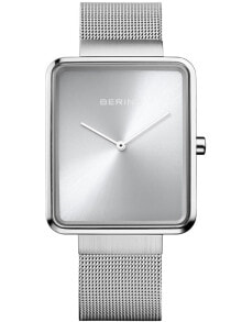 Мужские наручные часы с браслетом мужские наручные часы с серебряным браслетом Bering 14533-000 Classic mens 33mm 3ATM