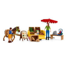 Детские игровые наборы и фигурки из дерева schleich - Mobile Farm Stall - 42528