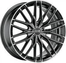 Колесный диск литой OZ Gran Turismo HLT star graphite diamond lip 10x20 ET47 - LK5/112 ML75