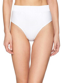 Купить женские купальники Bikini Lab: Bikini Lab Women's Standard Leg High Waist Bikini Bottom Sz. Medium 149183