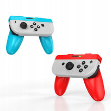 JYS uchwyty Handgrip na Joy-Con niebiesko-czerwone