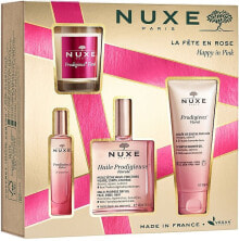 Nuxe Prodigieux Floral - Duftset (Parfum /15 ml + Trockenöl /100 ml + Duschgel /100 ml + Duftkerze /70 g)