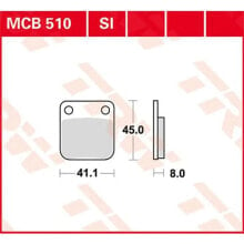 TRW Offroad Honda ATC 250 R 81 Sintered Front Brake Pads