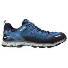 Мужская спортивная обувь для треккинга мужские кроссовки спортивные треккинговые синие текстильные низкие демисезонные Meindl 396649