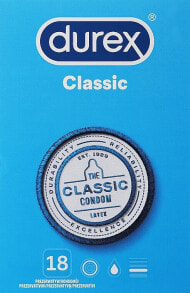 Kondome Classic 18 St. - Durex Classic Condoms