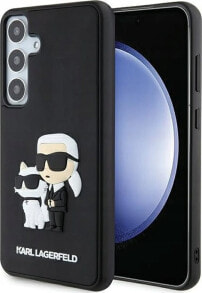 Karl Lagerfeld Karl Lagerfeld KLHCS24S3DRKCNK S24 S921 black/black hardcase 3D Rubber Karl&Choupette