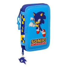 School pencil cases Sonic