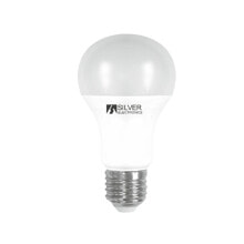 Spherical LED Light Bulb Silver Electronics 980527 E27 15W (3000K)