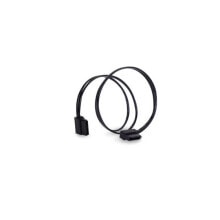 SilverStone CP11 - 0.3 m - SATA III - Male/Male - Black купить в аутлете