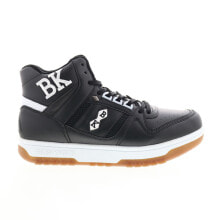 Купить черные мужские кроссовки British Knights: British Knights Kings SL BMKINMMV-012 Mens Black Lifestyle Sneakers Shoes 8.5