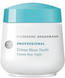 Nachtcreme für das Gesicht - Hildegard Braukmann Professional Cream Blue Night