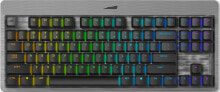Клавиатуры mountain Everest Core TKL Tastatur - MX Blue ISO DE-Layout grau