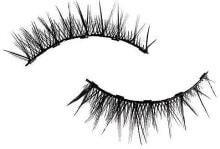 False eyelashes and glue