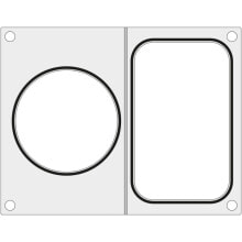 Mat for welding machine MANUPACK 190 for tray without division 178x113 mm + container dia. 115 mm - Hendi 805763