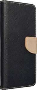 Kabury Fancy Book Etui KABURA FANCY BOOK Samsung Galaxy S22 Plus Czarny Złoty Case