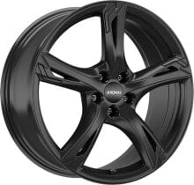 Колесный диск литой Ronal R62 jetblack 7.5x18 ET50 - LK5/108 ML76