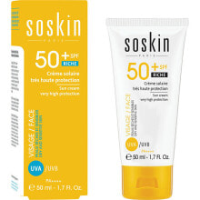 Средства для загара и защиты от солнца для лица Soskin