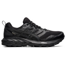 Женские кроссовки мужские кроссовки спортивные для бега черные текстильные низкие Asics Gel Sonoma 6 Gtx
