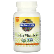 Витамин С Гарден оф Лайф, Living Vitamin C, 60 растительных капсул