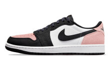 Jordan Air Jordan 1 Low 低帮 复古篮球鞋 GS 黑粉色 / Кроссовки Jordan Air Jordan 1 Low GS CZ0858-061