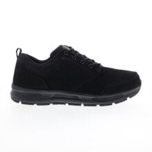 Купить черные мужские кроссовки Emeril Lagasse: Emeril Lagasse Quarter ELMQUAPN-001 Mens Black Nubuck Athletic Work Shoes