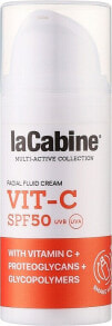 Creme-Fluid für das Gesicht - La Cabine VIT-C Facial Fluid Cream SPF50