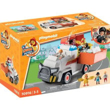 PLAYMOBIL D.O.C-Emergency Clear Ambulance Duck On Call