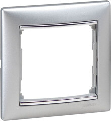Умные розетки, выключатели и рамки Legrand Single aluminum frame - 770351