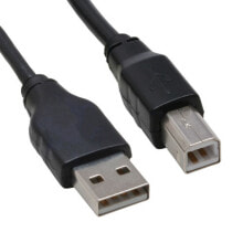 InLine 34550X USB кабель 0,5 m USB A USB B Черный