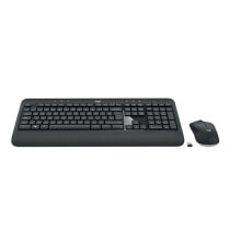 Клавиатура и беспроводная мышь Logitech MK540 Qwerty UK Белый Чёрный Черный/Белый купить онлайн