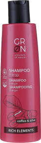 Energiespendendes Shampoo mit Kaffee und Olive - GRN Rich Elements Coffee & Olive Energy Shampoo