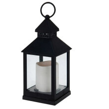 EDM 71653 23 cm Lantern With LED Candle