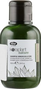 Regulierendes Shampoo für fettiges Haar - Lisap Keraplant Nature Sebum-Regulating Shampoo