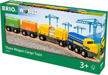 Brio BRIO freight train with three wagons 63398200