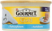 Купить влажные корма для кошек Gourmet: Gourmet Gold Mus z tuńczykiem 85g