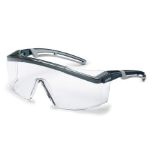 UVEX Arbeitsschutz 9164187 - Safety glasses - Grey - Black - Polycarbonate - 1 pc(s)