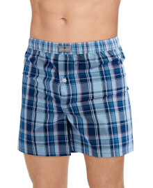 Men's Relaxed-Fit Cotton Boxers