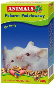 Купить наполнители и сено для грызунов Animals: Animals 500g MYSZKA